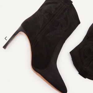 Bash Caitlin Ankleboots Suede Black